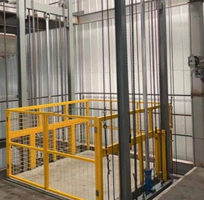 台州导轨式升降机一般加工周期